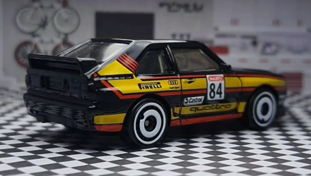 Машинка Базовая Hot Wheels '84 Audi Sport Quattro The `80S 1:64 HKG88 Black - Retromagaz, image 3