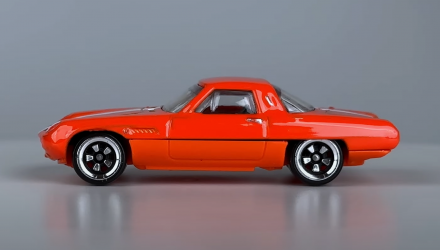 Тематическая Машинка Hot Wheels 1968 Mazda Cosmo Sport J-Imports 1:64 HWR57/HRT00 Orange - Retromagaz, image 4