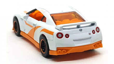 Машинка Premium Majorette Nissan GT-R (R35) Bright Trace 1:58 214F-1 White - Retromagaz, image 2