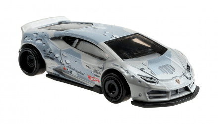 Машинка Базова Hot Wheels LB-Works Lamborghini Huracan Coupe Mad Mike Speed Graphics 1:64 GRX61 Grey - Retromagaz, image 5