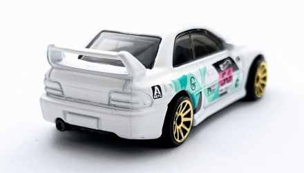 Машинка Базовая Hot Wheels '98 Subaru Impreza 22B-STi Version Treasure Hunts Rally Champs 1:64 HCY04 White - Retromagaz, image 5