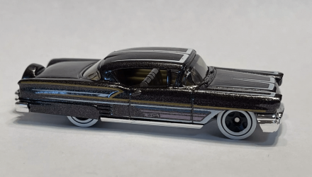 Машинка Базова Hot Wheels '58 Impala Rod Squad 1:64 HYX38 Black - Retromagaz, image 3