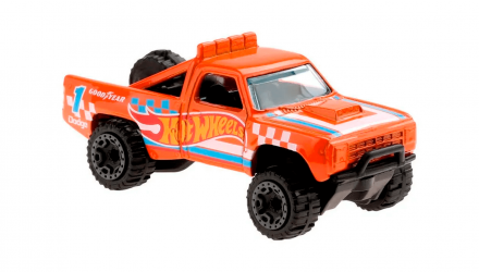 Машинка Базова Hot Wheels '87 Dodge D100 Race Team 1:64 GTC30 Orange - Retromagaz, image 3