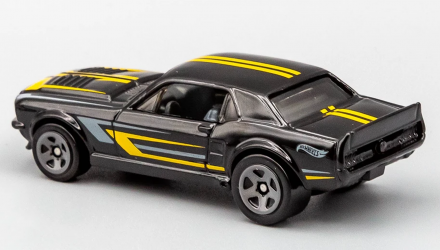 Машинка Базова Hot Wheels '67 Ford Mustang Coupe Muscle Mania 1:64 GTC15 Black - Retromagaz, image 3