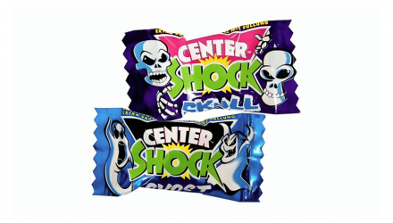 Набор Жевательная Резинка Center Shock Scary Mix 4g 10шт - Retromagaz, image 2