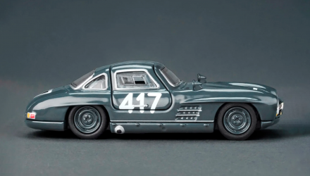 Машинка Premium Hot Wheels Mercedes-Benz 300 SL Elite 64 1:64 HNG51 Dark Grey - Retromagaz, image 4