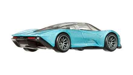 Машинка Premium Hot Wheels McLaren Speedtail Exotic Envy 1:64 HCJ92 Metallic Blue - Retromagaz, image 3