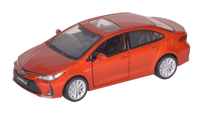 Машинка Автопром Toyota Corolla Hybrid 1:32 Red - Retromagaz, image 1