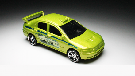 Тематична Машинка Hot Wheels Mitsubishi Lancer Evolution 7 VII Fast & Furious 1:64 FYY56 Green - Retromagaz, image 5