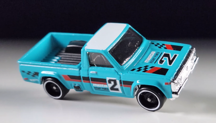 Машинка Базовая Hot Wheels Mazda Repu Hot Trucks 1:64 HKH99 Turquoise - Retromagaz, image 7