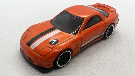 Машинка Базова Hot Wheels '95 Mazda RX-7 Turbo 1:64 GHD02 Orange - Retromagaz, image 2