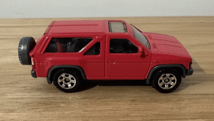 Машинка Большой Город Matchbox 1985 Nissan Pathfinder Off-Road 1:64 HVN45 Red - Retromagaz, image 3