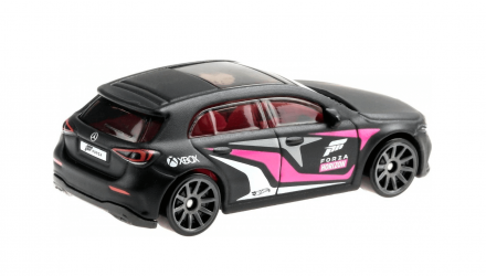 Тематическая Машинка Hot Wheels '19 Mercedes-Benz A-Class Forza Horizon 1:64 GRP35 Black - Retromagaz, image 3