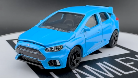 Тематическая Машинка Matchbox 2018 Ford Focus RS Moving Parts 1:64 FWD28/HVM82 Blue - Retromagaz, image 2