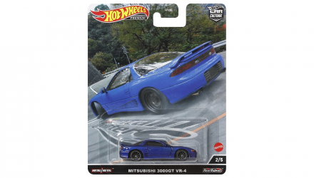 Машинка Premium Hot Wheels Mitsubishi 3000GT VR-4 Mountain Drifters 1:64 HCJ98 Blue - Retromagaz, image 1