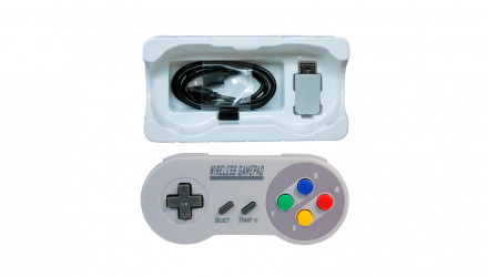 Геймпад Бездротовий RMC SNES Classic Mini Europe Switch PC Android Grey Новий - Retromagaz, image 3