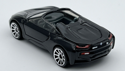 Машинка Базовая Hot Wheels BMW i8 Roadster Roadsters 1:64 HKK13 Black - Retromagaz, image 6