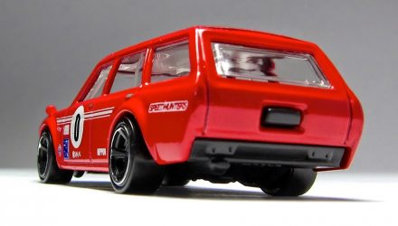 Машинка Базова Hot Wheels '71 Datsun Bluebird 510 Wagon Workshop 1:64 BFD77 Red - Retromagaz, image 6