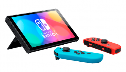 Консоль Nintendo Switch OLED Model HEG-001 64GB Blue Red Б/У Відмінний - Retromagaz, image 3