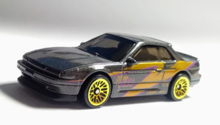 Машинка Базовая Hot Wheels Nissan Silvia (S13) Speed Graphics 1:64 GHB40 Dark Grey - Retromagaz, image 2