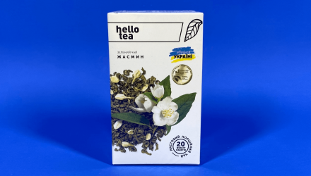 Чай Пакетированный Зеленый Hello Tea Жасмин 40g - Retromagaz, image 1