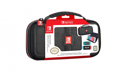 Чехол Твердый Nintendo Switch OLED Model Lite Game Traveler Delux Travel Case Black Новый - Retromagaz, image 4