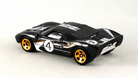 Машинка Базова Hot Wheels Gum Ball 3000 Ford GT-40 Then and Now 1:64 GTC66 Black - Retromagaz, image 3