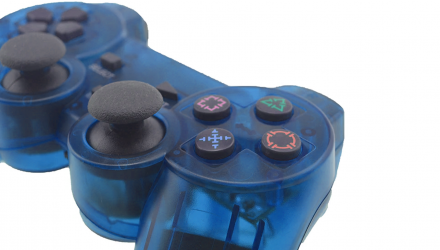 Геймпад Бездротовий RMC PlayStation 2 Blue Новий - Retromagaz, image 1