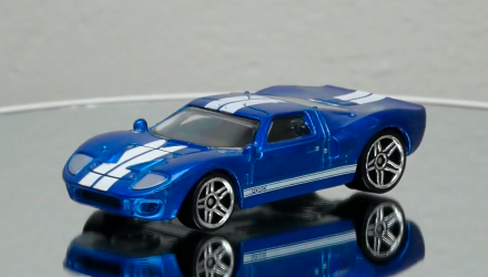 Машинка Базовая Hot Wheels '61 Impala / Ford GT-40 / Gran Torino  / Lancer Evolution / Nissan 350Z Fast & Furious 1:64 GTN40 Green 5шт - Retromagaz, image 3