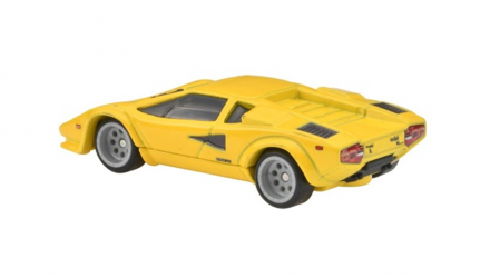 Машинка Premium Hot Wheels Lamborghini Countach LP 5000 QV Spettacolare 1:64 FPY86/HKC47 Yellow - Retromagaz, image 5