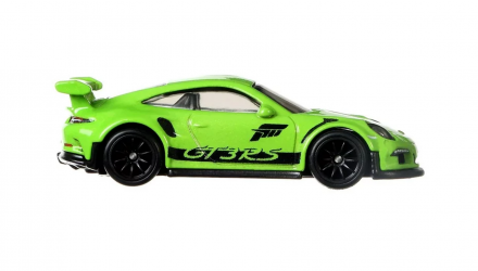 Машинка Premium Hot Wheels Porsche 911 GT3 RS 4 Forza Horizon 1:64 GRL77 Green - Retromagaz, image 4