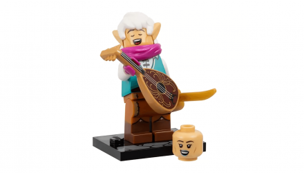 Конструктор Lego Фігурка Dungeons & Dragons Elf Bard Collectible Minifigures 71047 coldnd-9 Новий - Retromagaz, image 3