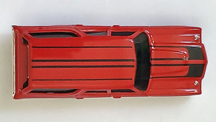 Машинка Базовая Hot Wheels '70 Chevelle SS Wagon Wagons 1:64 HCX23 Red - Retromagaz, image 5