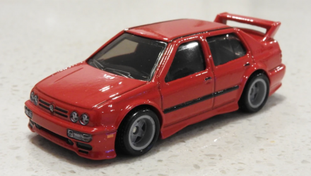 Машинка Premium Hot Wheels Volkswagen Jetta MK3 Modern Classics 1:64 GJP98 Red - Retromagaz, image 2