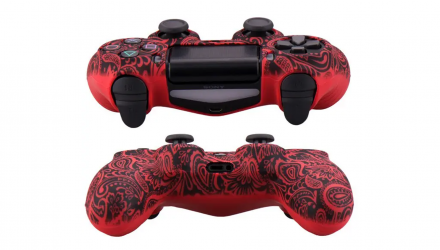 Чохол Силіконовий RMC PlayStation 4 Leaf Red Новий - Retromagaz, image 4