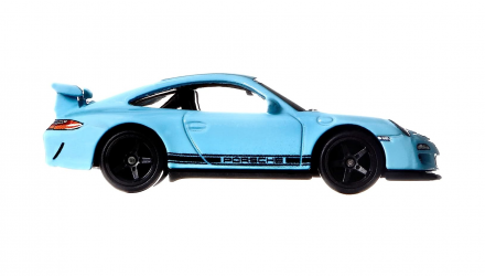 Машинка Premium Hot Wheels Porsche 911 GT3 RS Deutschland Design 1:64 HCJ94 Light Blue - Retromagaz, image 4