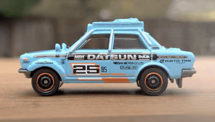 Машинка Велике Місто Matchbox '70 Datsun 510 Adventure 1:64 JBT02 Blue - Retromagaz, image 4