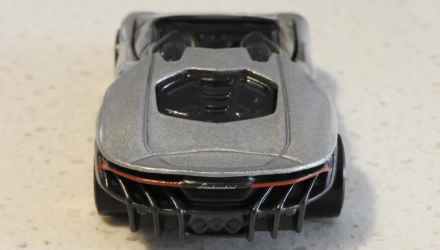 Машинка Базова Hot Wheels '16 Lamborghini Centenario Roadster Roadsters 1:64 FYB38 Grey - Retromagaz, image 6