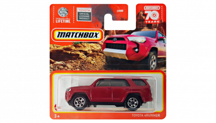 Машинка Большой Город Matchbox Toyota 4Runner Off-Road 1:64 HFR45 Red - Retromagaz, image 1