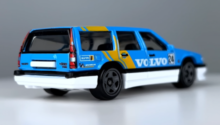 Тематична Машинка Hot Wheels Volvo 850 Estate Hot Wagons 1:64 HWR56/HRR86 Blue - Retromagaz, image 3