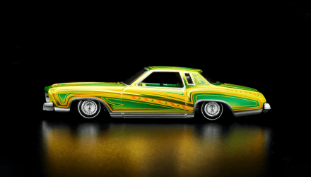 Машинка Premium Hot Wheels 1975 Chevrolet Monte Carlo Red Line Club RLC 1:64 HGK77 Green - Retromagaz, image 3