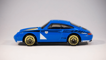 Машинка Базова Hot Wheels '96 Porsche Carrera Magnus Walker The `90S 1:64 HTB03 Blue - Retromagaz, image 3