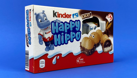 Батончик Kinder Happy Hippo Cocoa 5 Pieces 103g - Retromagaz, image 2