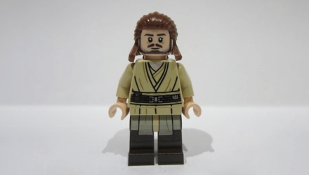 Фигурка Lego Джедай Qui-Gon Jinn Poncho Star Wars sw1334 Б/У - Retromagaz, image 3