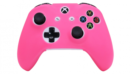 Чохол Силіконовий RMC Xbox One Glowing in Dark Neon Pink Новий - Retromagaz, image 1