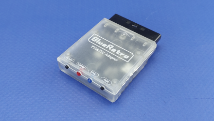 Адаптер RetroScaler PlayStation 2 BlueRetro Gamepad Connector - Bluetooth Connector Trans Clear Новий - Retromagaz, image 1