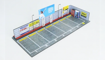 Діорама G-Fans Japanese Parking Парковка з Підсвіткою 1:64 - Retromagaz, image 1