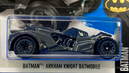 Машинка Базова Hot Wheels Batman: Arkham Knight Batmobile Batman 1:64 DHT18 Dark Grey - Retromagaz, image 2