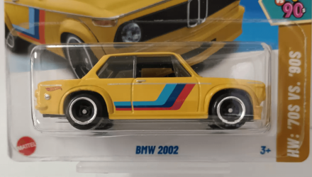 Машинка Базовая Hot Wheels BMW 2002 '70s vs. '90s 1:64 HYX21 Yellow - Retromagaz, image 3