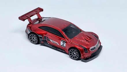 Машинка Базова Hot Wheels '16 Cadillac ATS-V R Turbo 1:64 HCW49 Red - Retromagaz, image 2